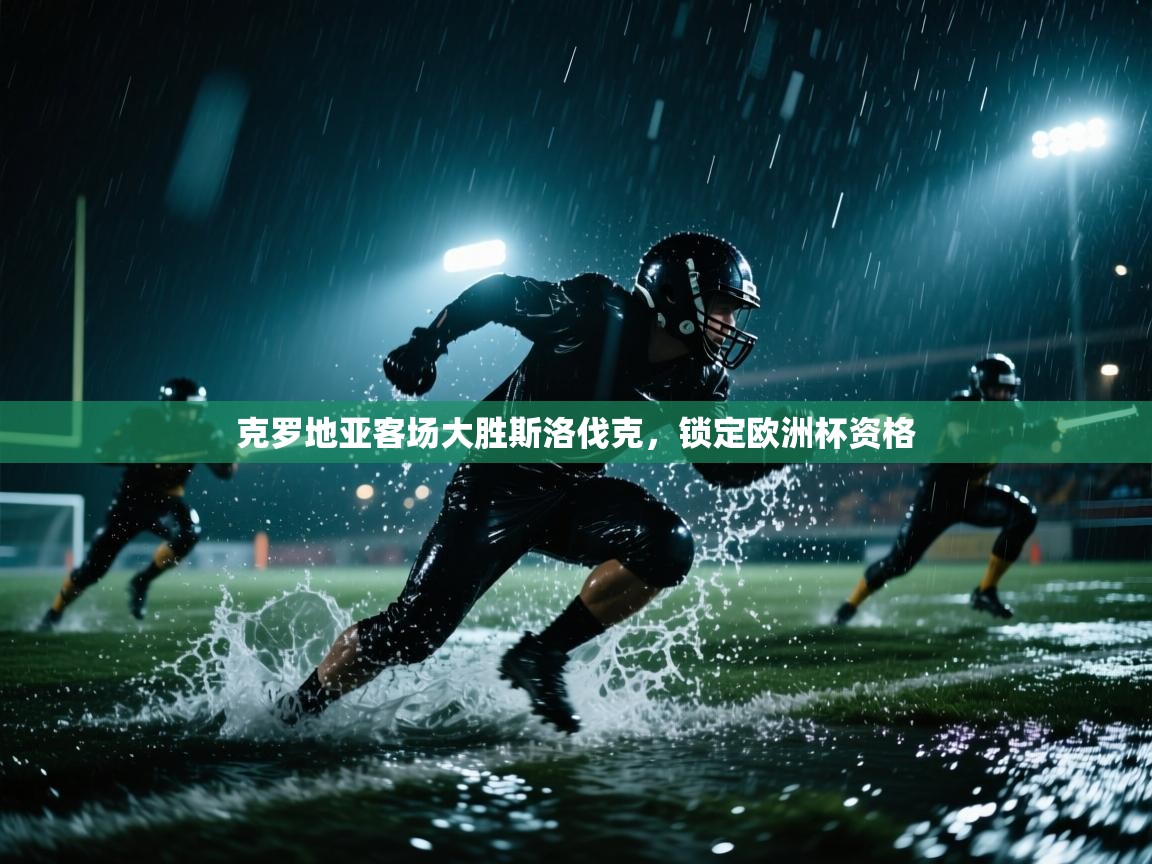 克罗地亚客场大胜斯洛伐克，锁定欧洲杯资格  第1张