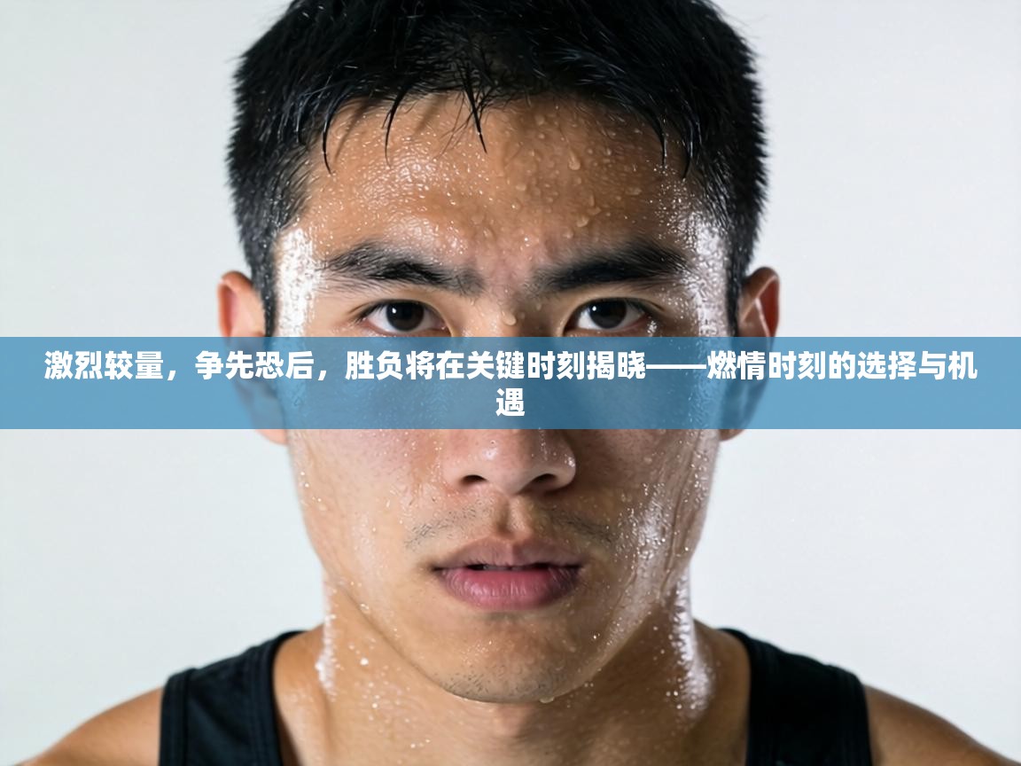 激烈较量,争先恐后,胜负将在关键时刻揭晓——燃情时刻的选择与机遇 第1张