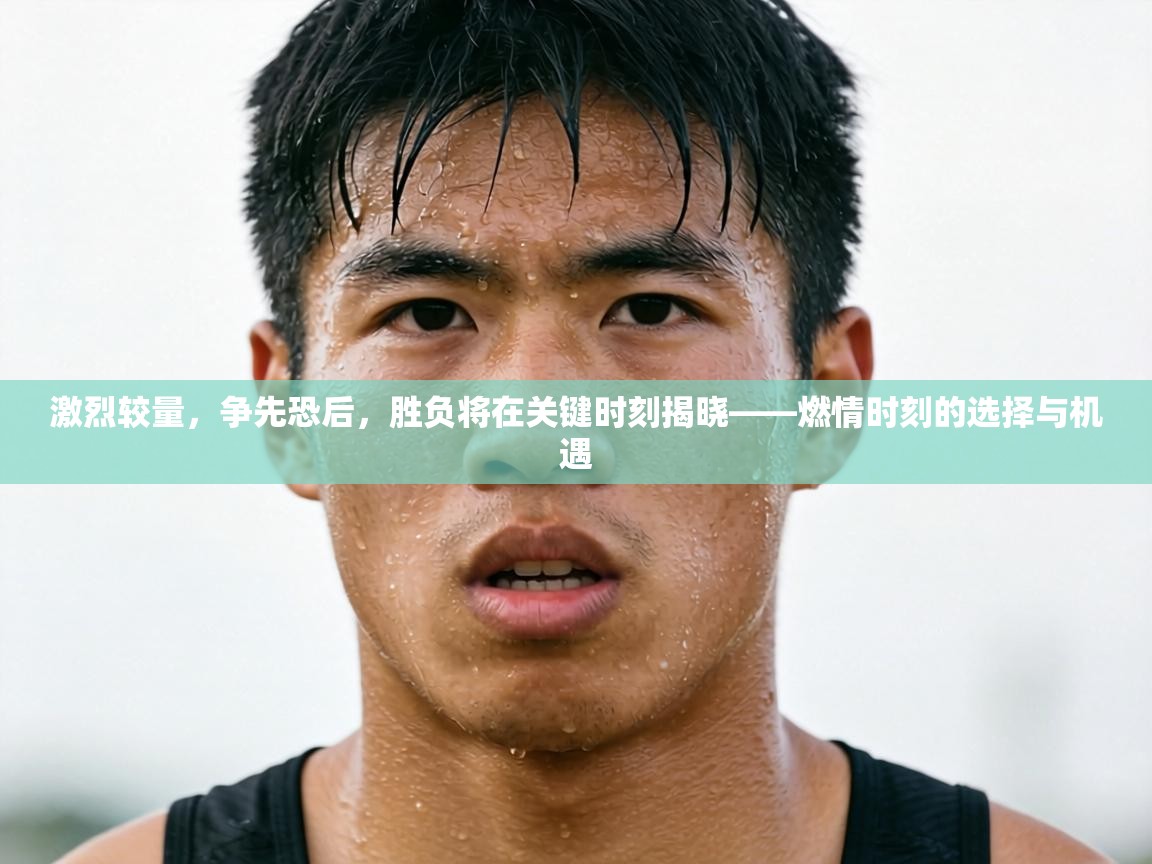 激烈较量,争先恐后,胜负将在关键时刻揭晓——燃情时刻的选择与机遇 第2张