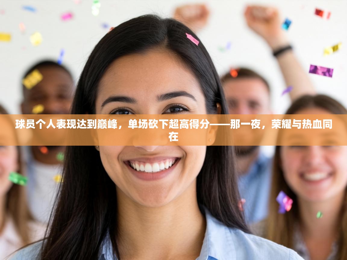 球员个人表现达到巅峰，单场砍下超高得分——那一夜，荣耀与热血同在