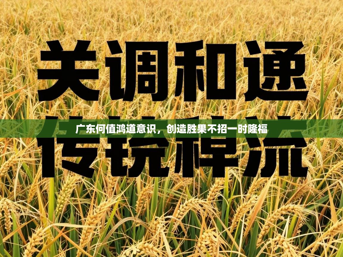广东何值鸿道意识，创造胜果不招一时隆福  第1张
